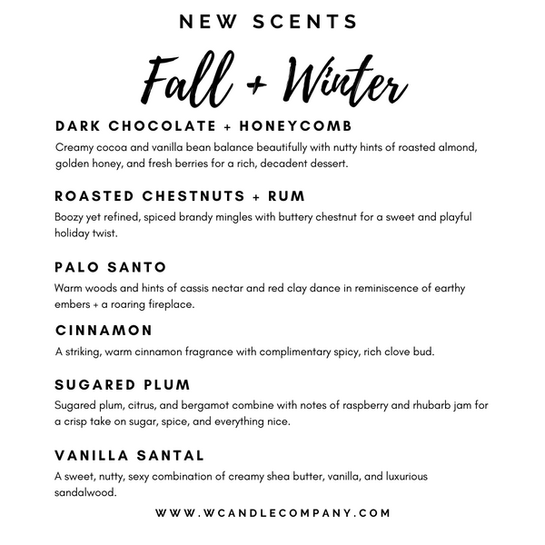 The Fall + Winter Scents have been released 🕯️